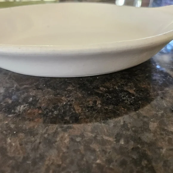 Hall 528 White Ironstone Small Oval Bowl - Picture 2 of 4